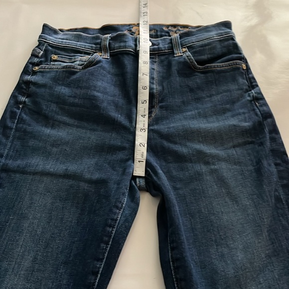 7 For All Mankind The High Waist Skinny Size 27 - Picture 6 of 16